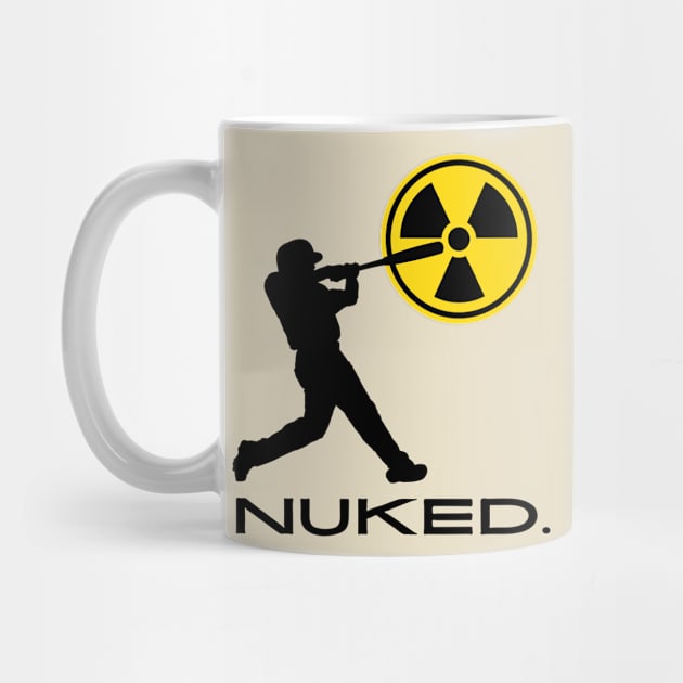 Nuked- a baseball softball homerun design by C-Dogg